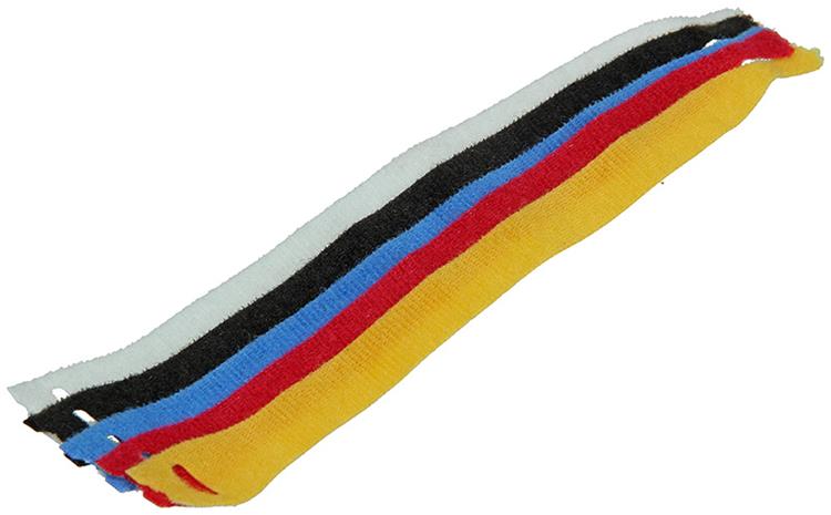 Tesa 1002956 - velc.kabelm.small multicolor.12x20 | 4 stk