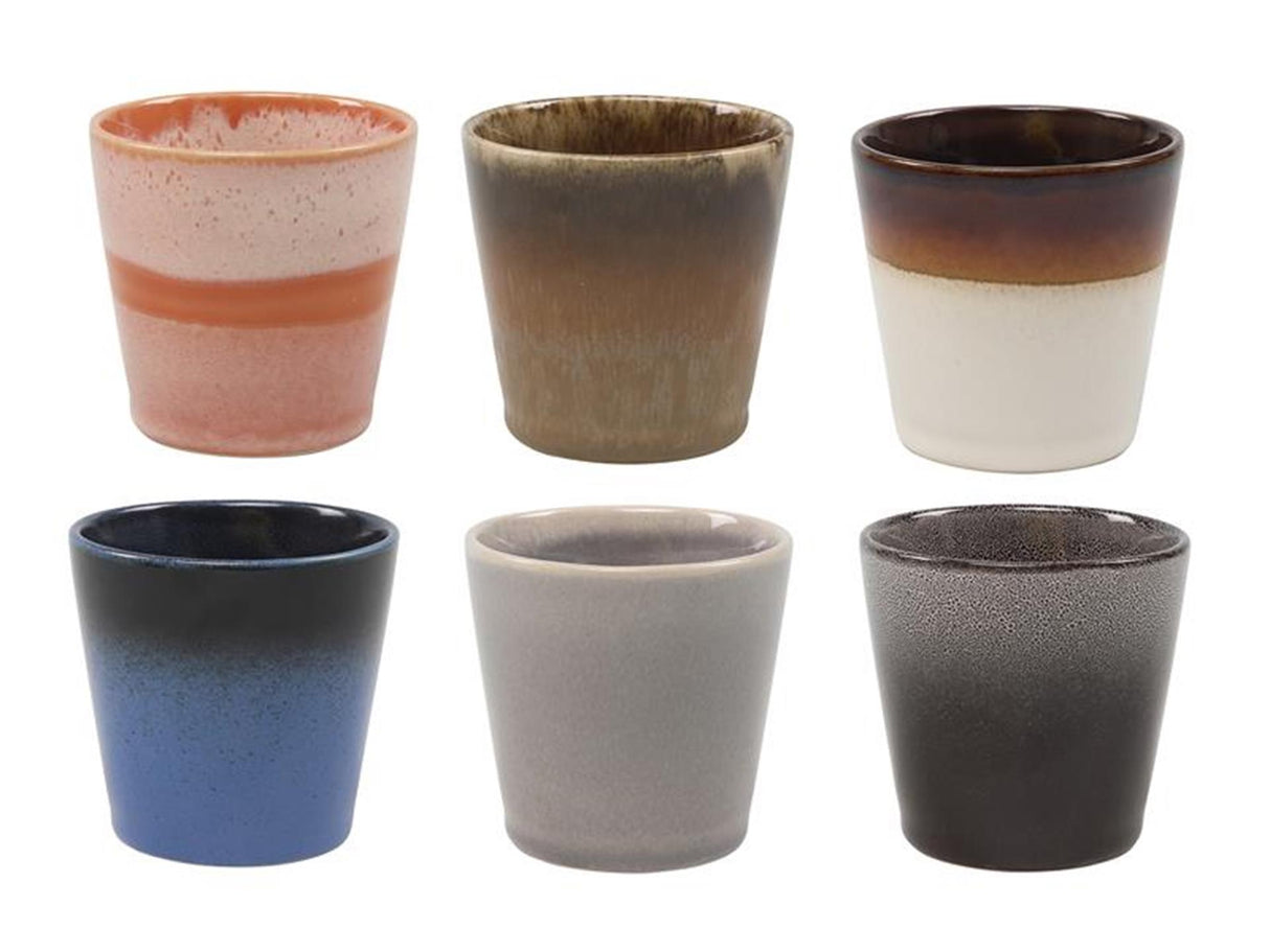 Studio tavola kaffekrus jord 7,5cm 200ml pr. æske med 6 stk