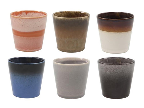 Studio tavola kaffekrus jord 7,5cm 200ml pr. 6 stk