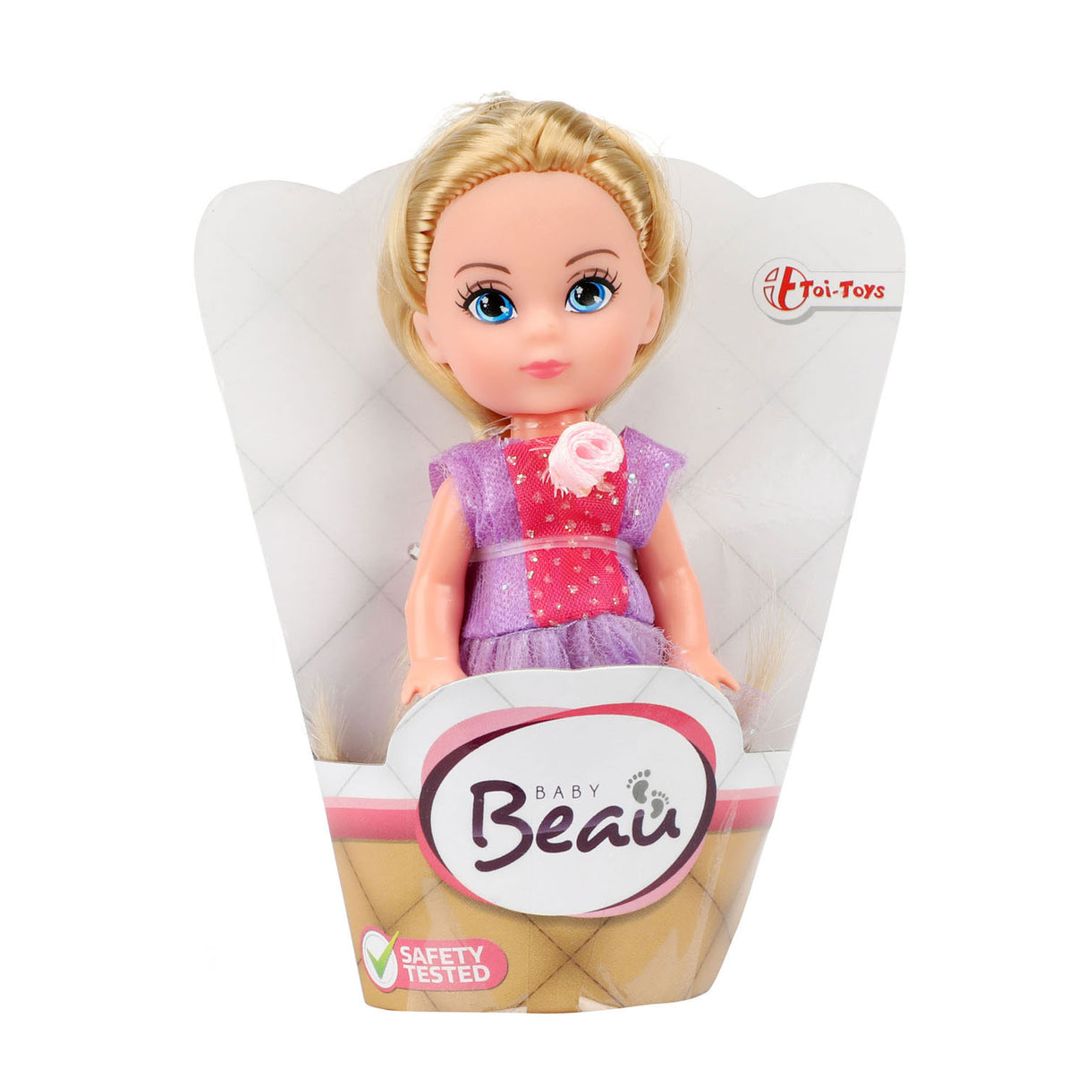 Beau baby mini baby dukke prinsesse, 11 cm