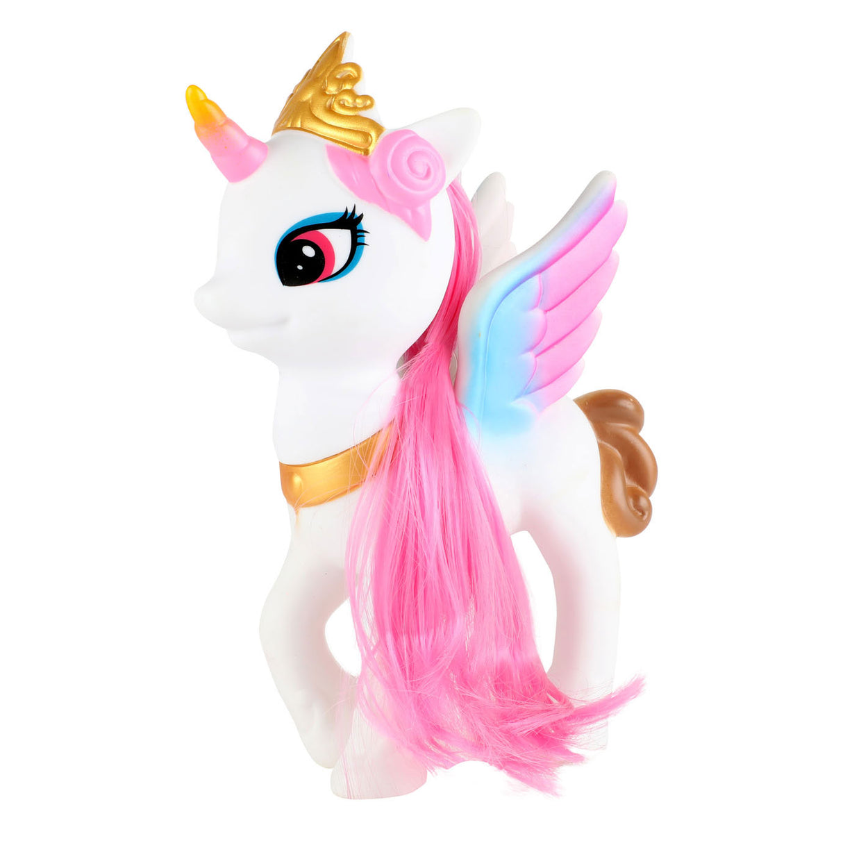 Toi-legetøj unicorn junior 13 cm hvid
