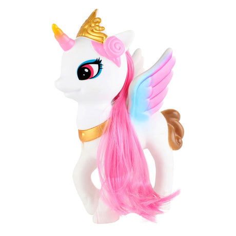 Toi-legetøj unicorn junior 13 cm hvid