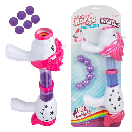 Dream Horse Unicorn Shielding Gun med skumkugler