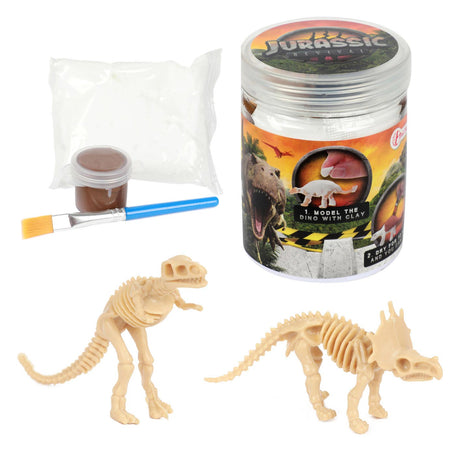 World of dinosaurs air clay model dit eget dino clay sæt