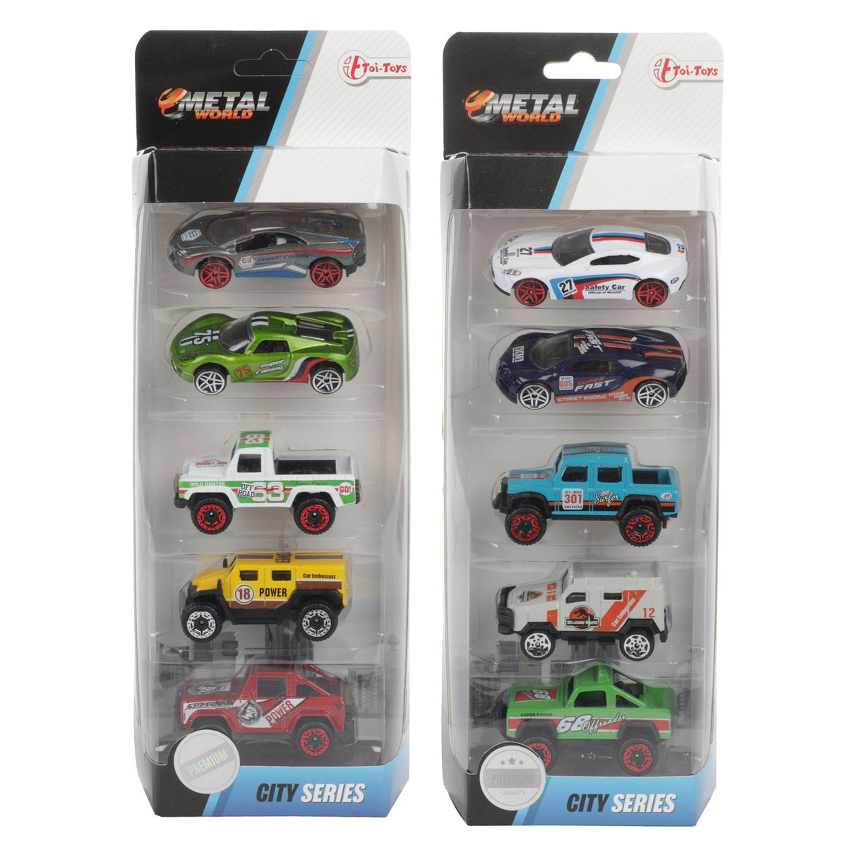 Toi-toys toi toys race rally car set 5-piece