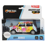 Metalworld pull-back graffiti bil