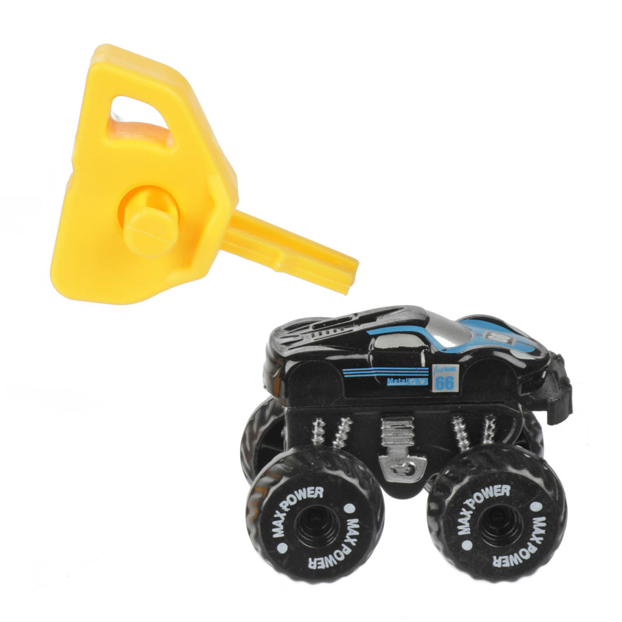 Turbo racers monster truck med skydespil i æg