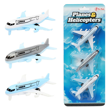 Toi-toys vehicool airbus fly - 3 stk.