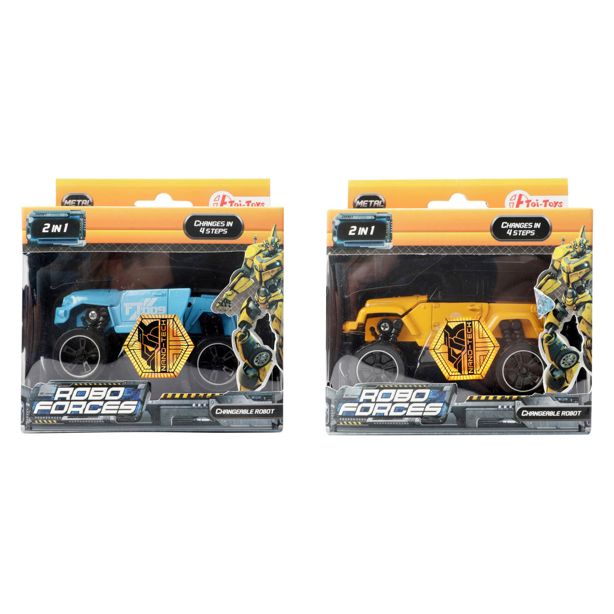 Toi-toys toi toys changing robot pick-up truck
