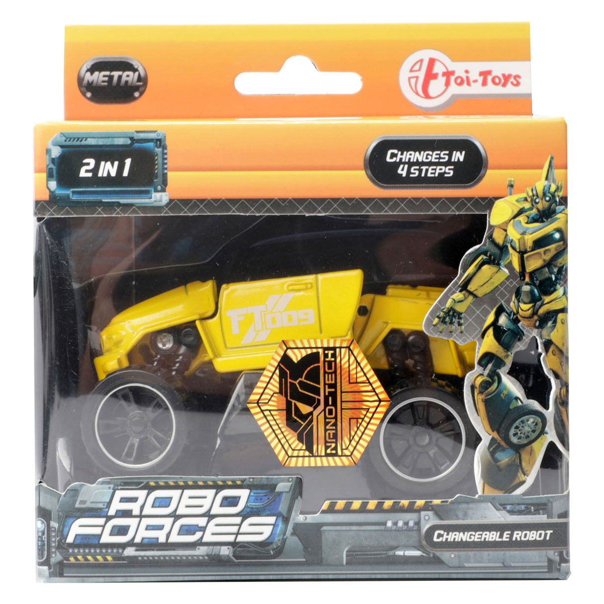 Toi-toys toi toys changing robot pick-up truck