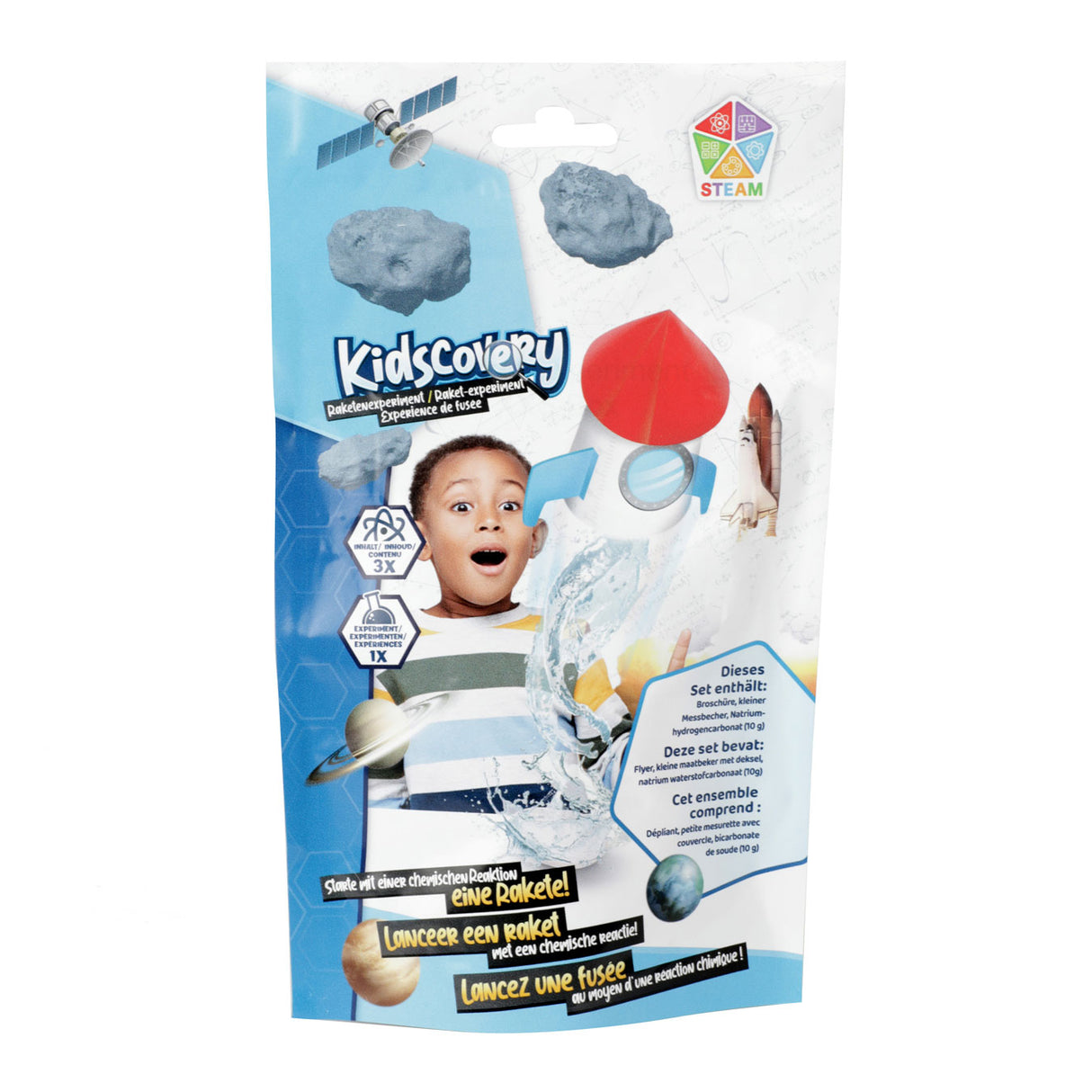 KidsCovery Experiment - Rocket Set