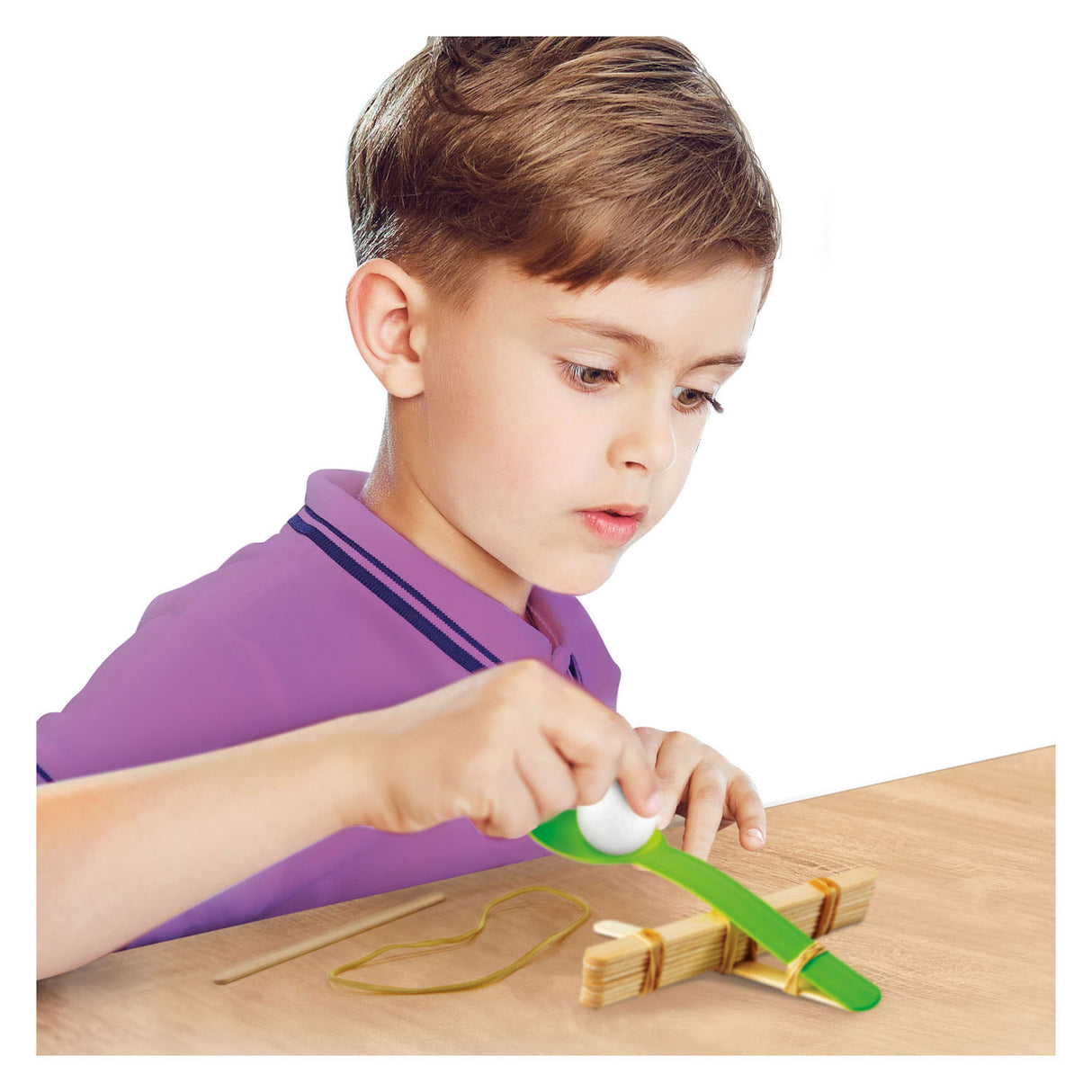 Kidscovery eksperiment - katapult sæt