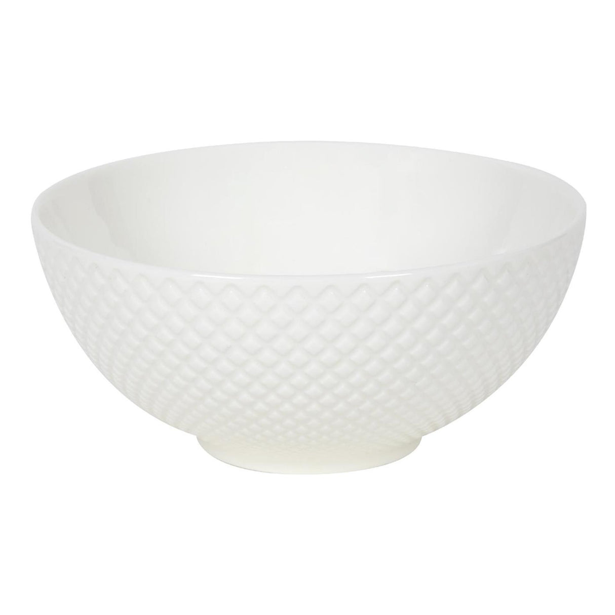 Diamantfad i porcelæn ã˜15,4cm, æske med 6 stk