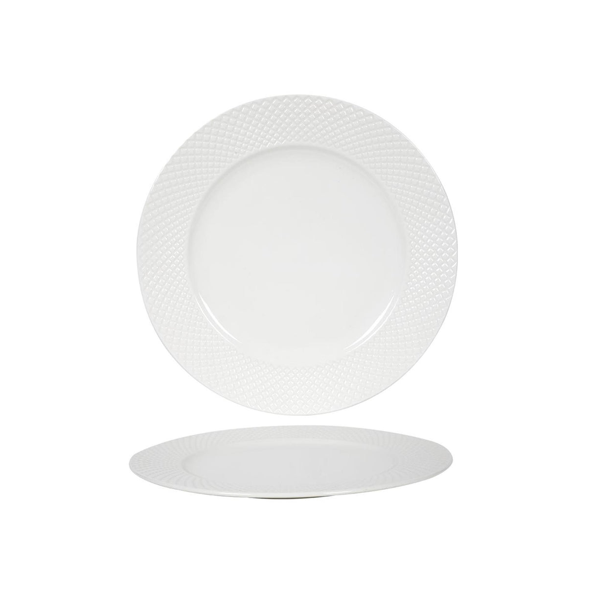 Middagstallerken diamant ø27cm æske á 6 stk