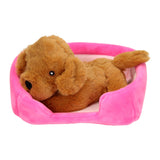 Toi toys bv 4x plys hund eller kat i plys kurv