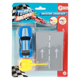Turbo racers shoot rally car with ramp