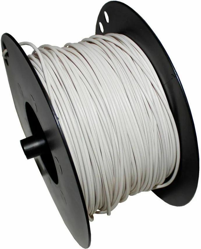 Hella køretøjsstyring rl. kabler 1,5 mm hvid f.afruller -100mtr