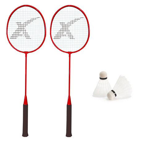 TOI-TOYS ADRENIX Badmintonset i rejsetaske, 4dlg.