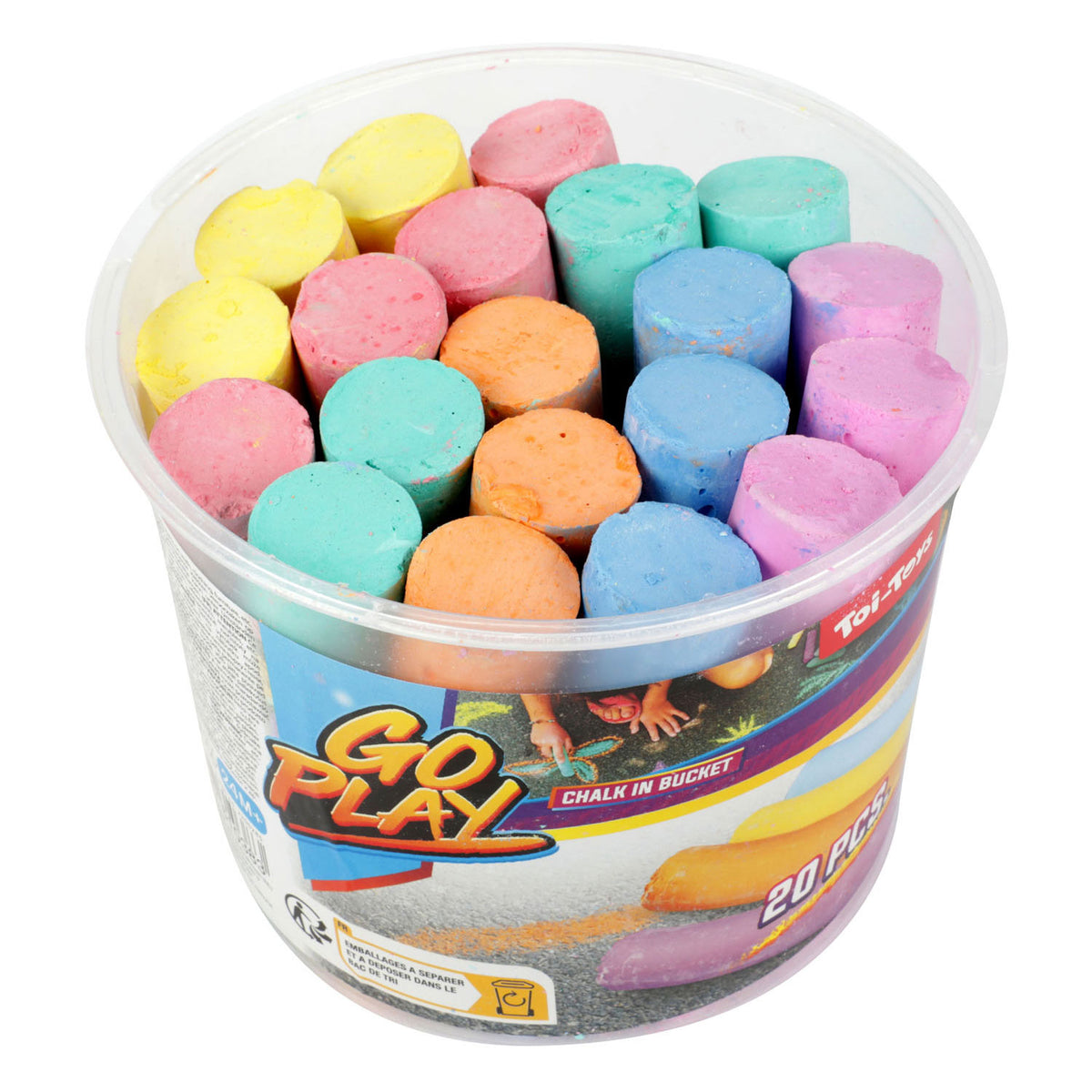 Toi-Toys fortovskalk i Emmer, 20 ..
