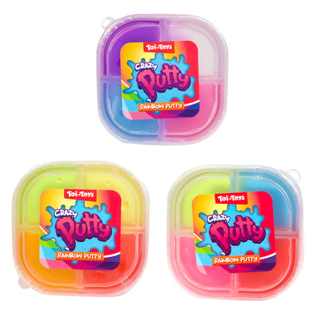 Toi-toys crazy kit 4 farver i 3ass pot