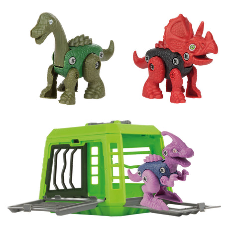 Toi-legetøj toi legetøjsbur med dino diy