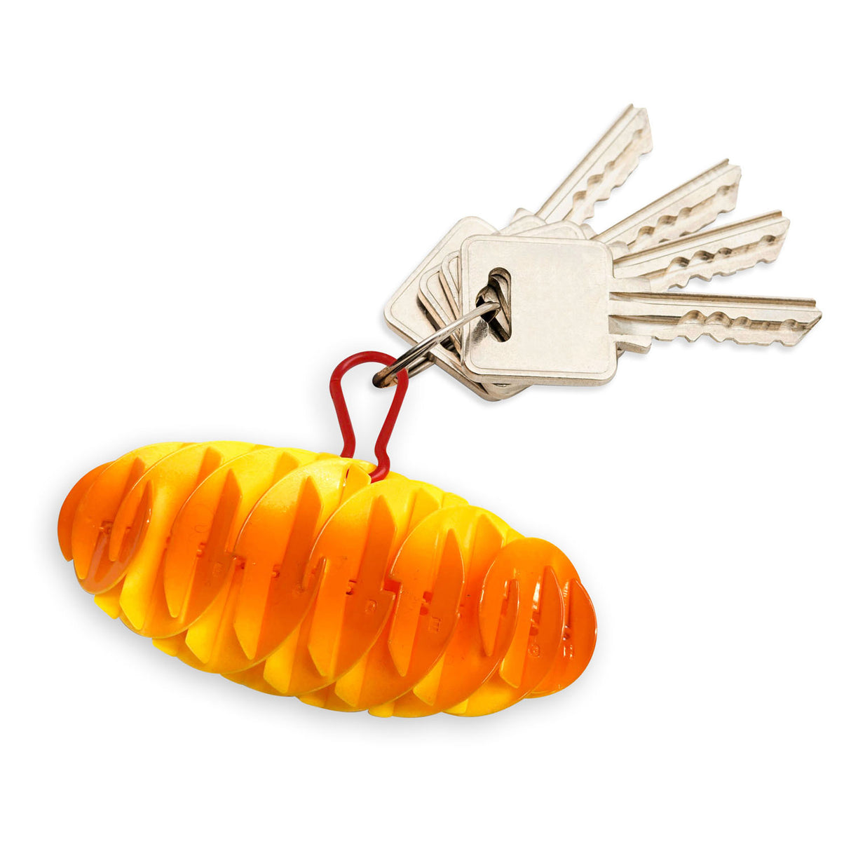 Toi-legetøj nøglering morph orm fidget