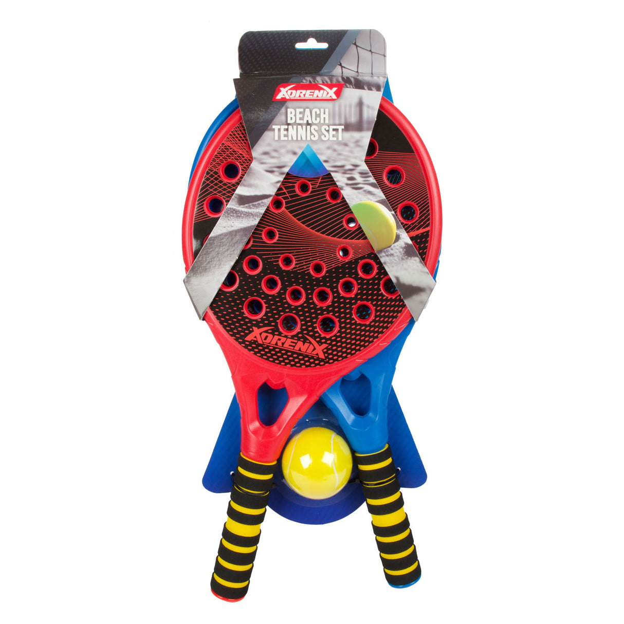 Toi-toys adrenix strandtennissæt 3-delt