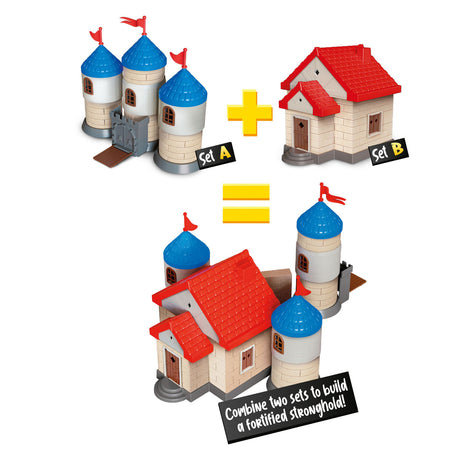 Kidscovery sandhus byggesæt, forskellige versioner
