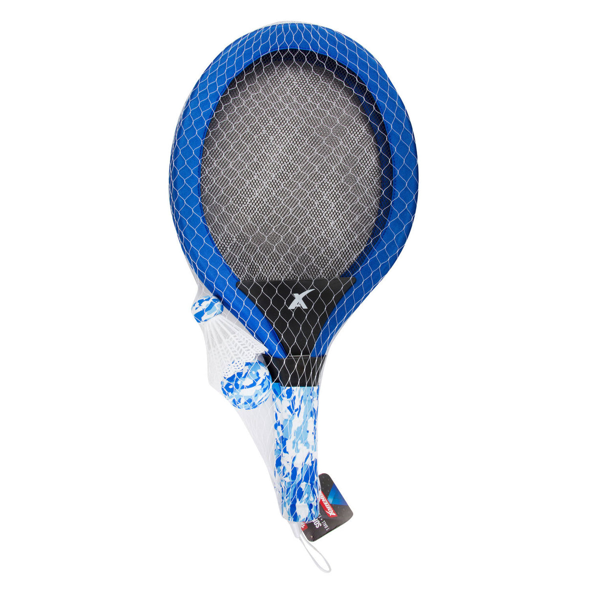 Toi-toys toi-legetøj adrenix blødt tennissæt 4-delt med 2x ketcher + bold + fjerbold 4 assorteret