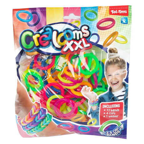 Loom mega bånd neon, 72 stk.
