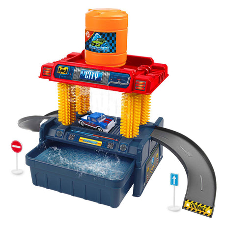 Toi-toys turbo racers bilvaskesæt