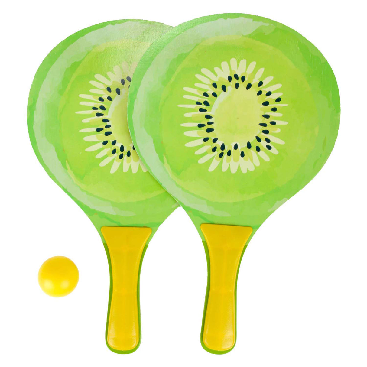 Toi-legetøj strandtennissæt frugt, 3 stk.