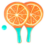 Toi-legetøj strandtennissæt frugt, 3 stk.