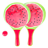 Toi-legetøj strandtennissæt frugt, 3 stk.