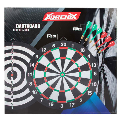 Adrenix dartskive klassisk med 6 pile
