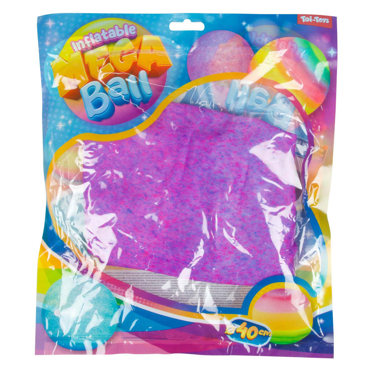 Toi-legetøj mega bold oppustelig, 40cm