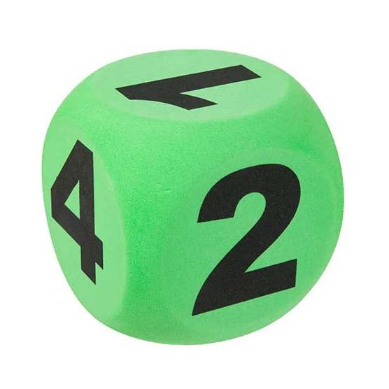 Toi-legetøj Toi-legetøj udspil skumterninger xxl bright 10cm 4 assorteret