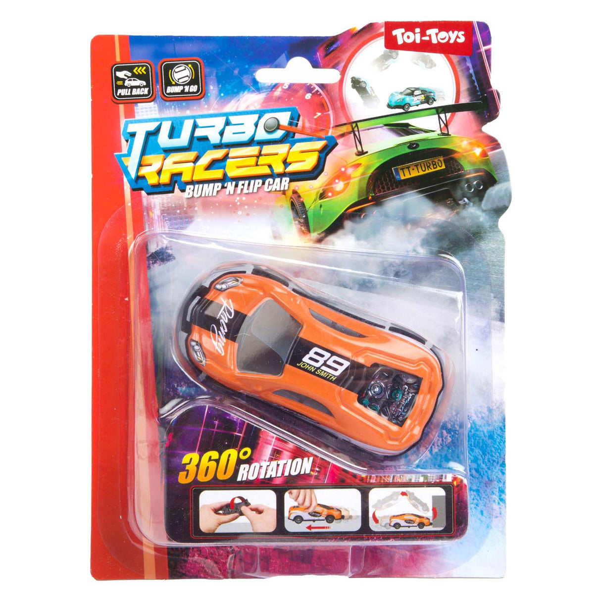 Turbo racere stunt bil bump n flip