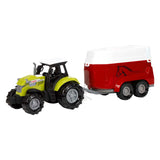 Toi-toys ackers ville traktor og trailer med lys og lyd, 10cm