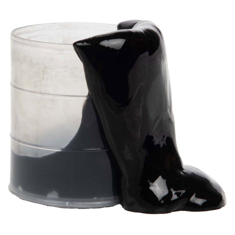 Toi-legetøj crazy slime black slime i mini olietønde