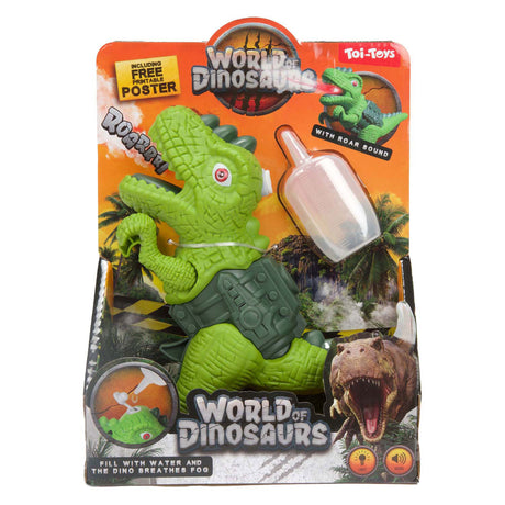 World of dinosaurs toi legetøj dino pistol med spray med l+g