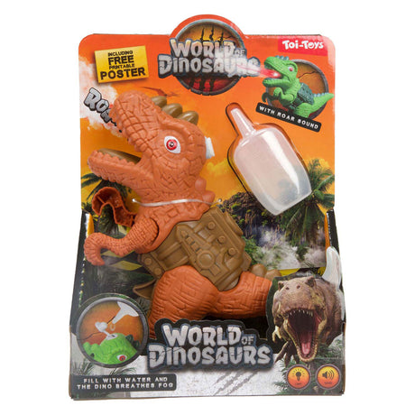 World of dinosaurs toi legetøj dino pistol med spray med l+g