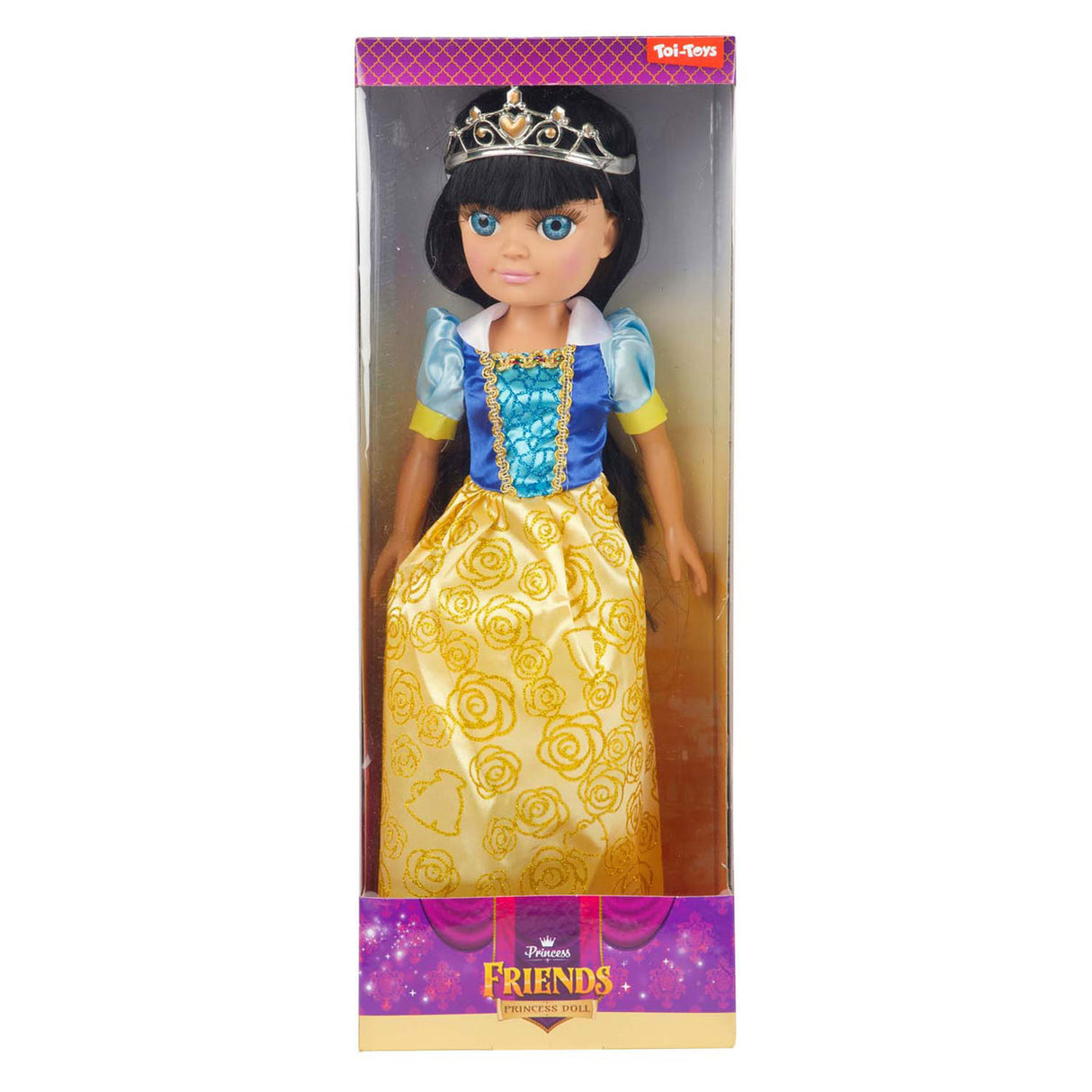 Toi-legetøj toi-legetøj prinsessevenner dukke eventyrprinsesse 38cm