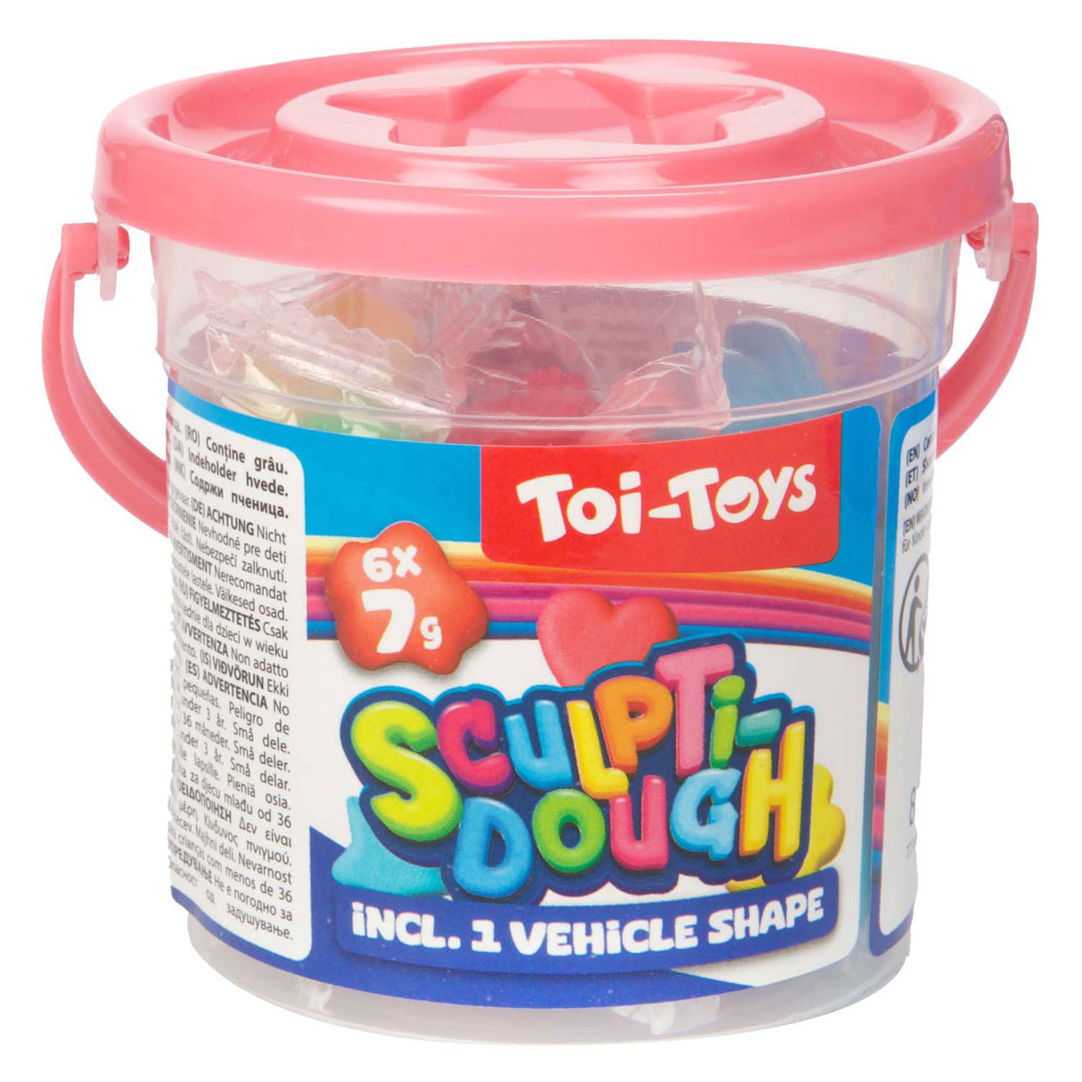 Toi-legetøj toi-legetøj skulptureler sæt i spand