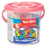 Toi-legetøj toi-legetøj skulptureler sæt i spand