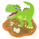 Toi-legetøj små stjerner skum gulv puslespil dino, 36 stk.