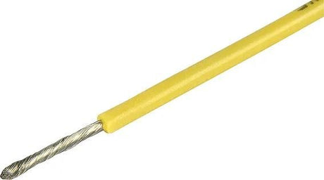 Herth+bus kabel elkabel silikone 0,75 mm gul 5mtr.