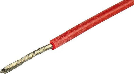 Herth+bus kabel elkabel silikone 0,75 mm rød 5mtr.