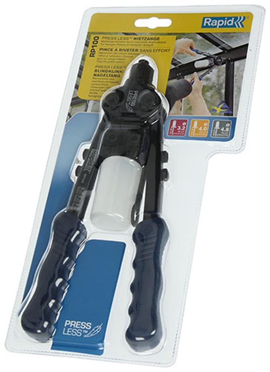 Rapid 1009410 - blindnittetang rp100 tryk mindre | 1 stk