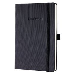 Sigel - notitieboek - conceptum pure - a5 - zwart - hardcover - 194 pagina's - 80 grams - blanco - si-co120